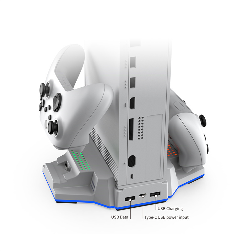 DOBETYX-3612forXboxSeriesSHostRGBVerticalCoolingFanStandwithDualControllerChargerBatteryPackCharging-2015150-7