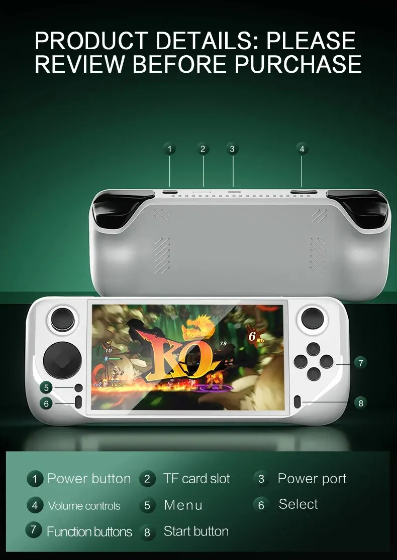 E6HandheldGameConsole128GPortableVideoGameSupport5-inchIPSScreen60HzScreenRetroGamebox15000GamesChil-2011837-16