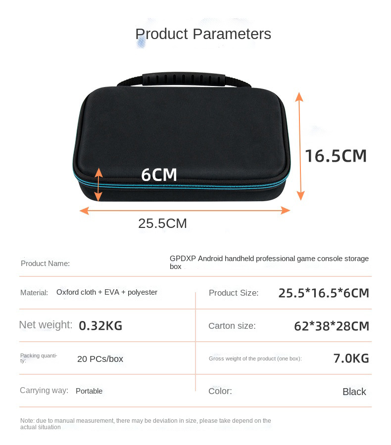 EVAStorageBoxforGPDXP68InchHandheldGameConsoleAndroidPortableTravelCarryBagDust-proofScratchResistan-1921285-3