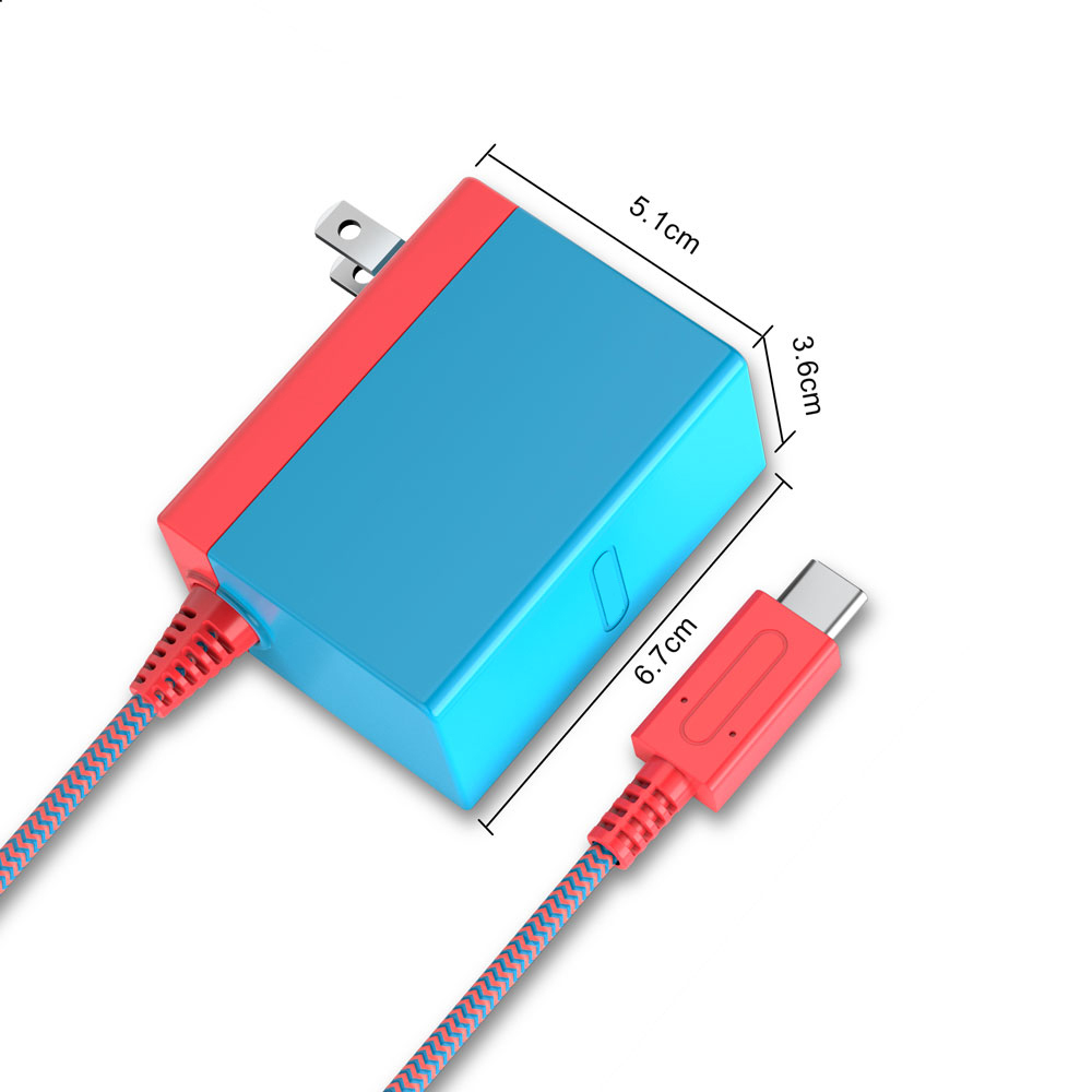 forNintendoSwitchSwitchLiteSwitchOLED39W15V26AFastChargingUSChargerPowerAdapter15MLongSupportTVMode-2012553-10