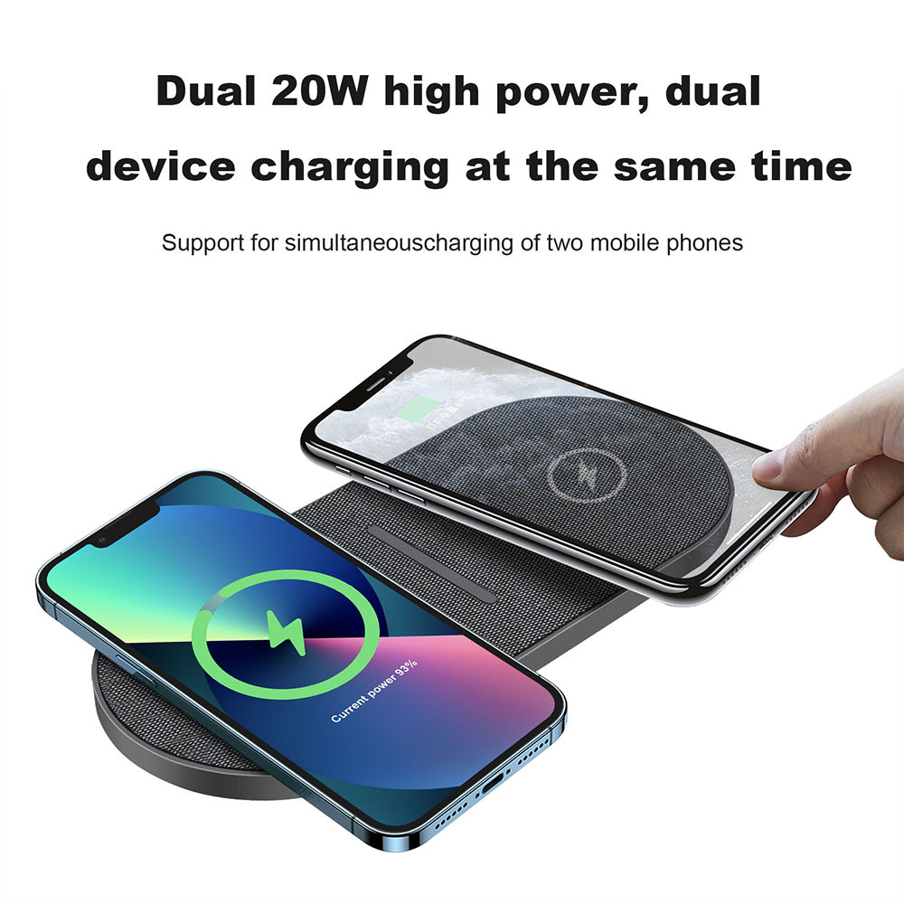 FDGAO20W15W10W75W5WWirelessChargerFastWirelessChargingPadforQi-enabledSmartPhonesforiPhone12131414Pr-1996996-2