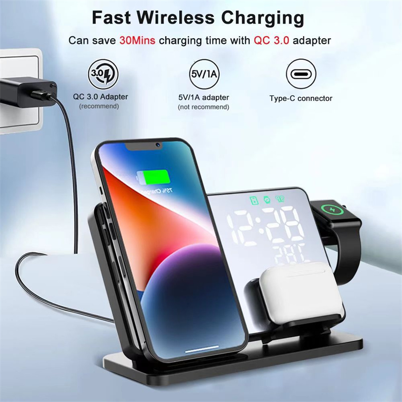 W66915WWirelessChargerFastWirelessChargingStationwithAlarmClockforSmartPhonesforiPhone151413forHuawe-2006641-4