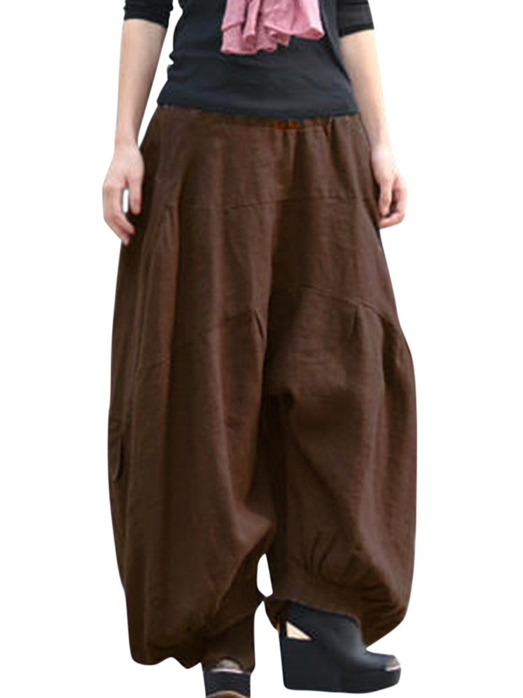 S-3XLWomenHaremCasualLooseBaggyLanternPants-1240680-3