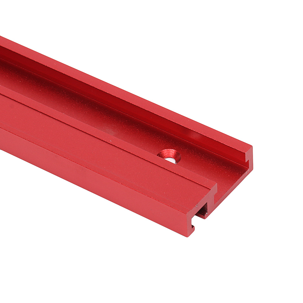 100-1220mmRedAluminumAlloy45TypeT-TrackWoodworkingT-slotMiterTrackTableSawRouterMiterGauge-1411625-2