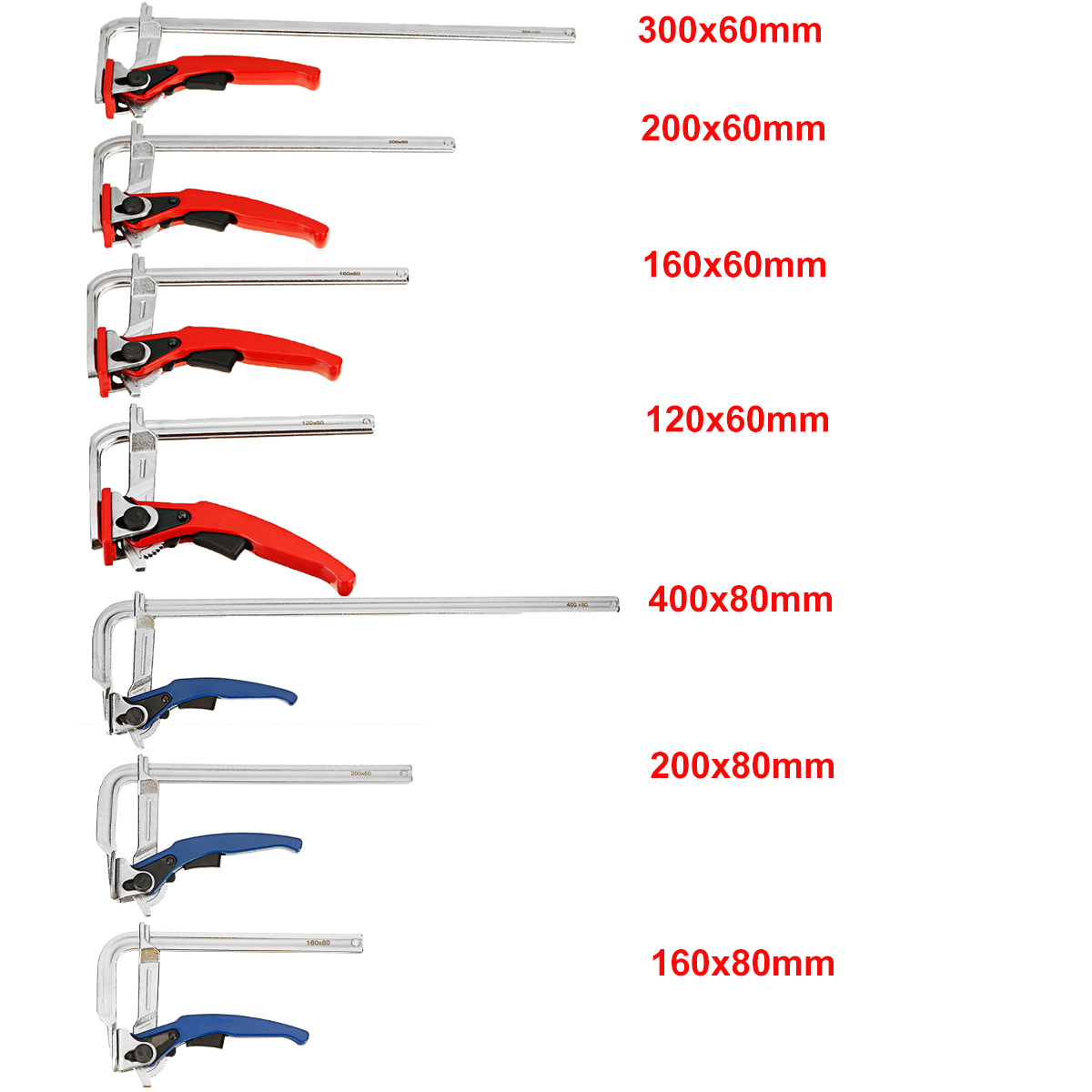 120mm-400mmQuickGuideRailClampWoodworkingFClampQuickClampingforMFTandGuideRailSystem-1937921-3