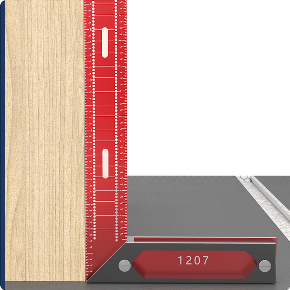 12Inch16InchWoodworkingSquareAluminumFramingMitreSquareRulerforLevelingandMeasuringRafterRuler-1987434-3