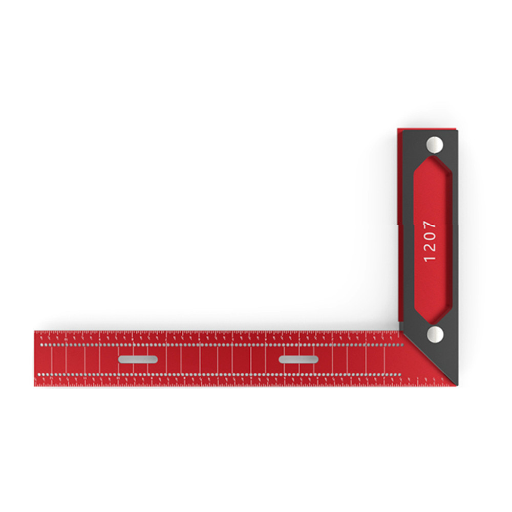 12Inch16InchWoodworkingSquareAluminumFramingMitreSquareRulerforLevelingandMeasuringRafterRuler-1987434-8