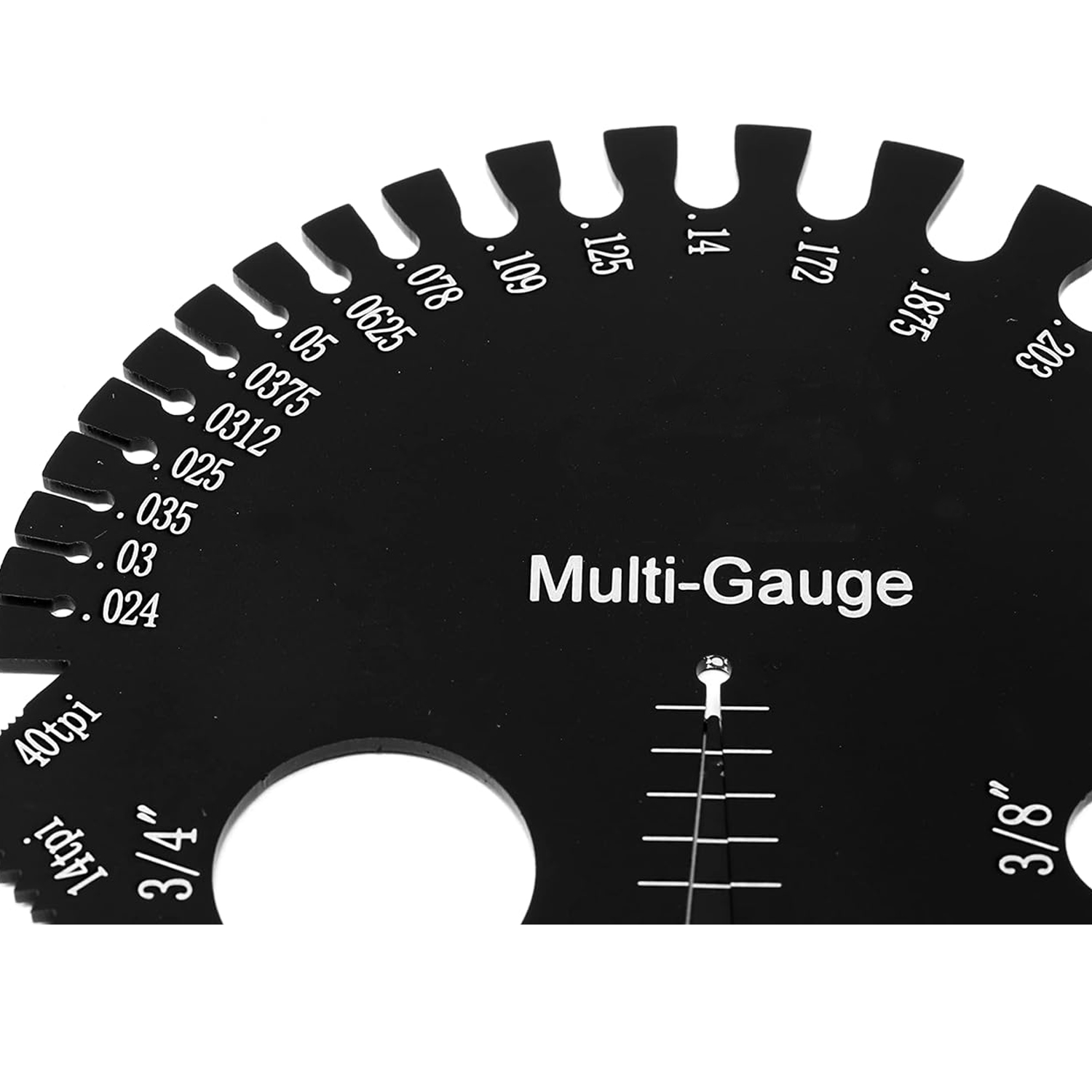 2PCSAluminumAlloyMetricImperialNutandBoltThreadCheckerBoltSizeandThreadIdentifierGauge-2009066-5