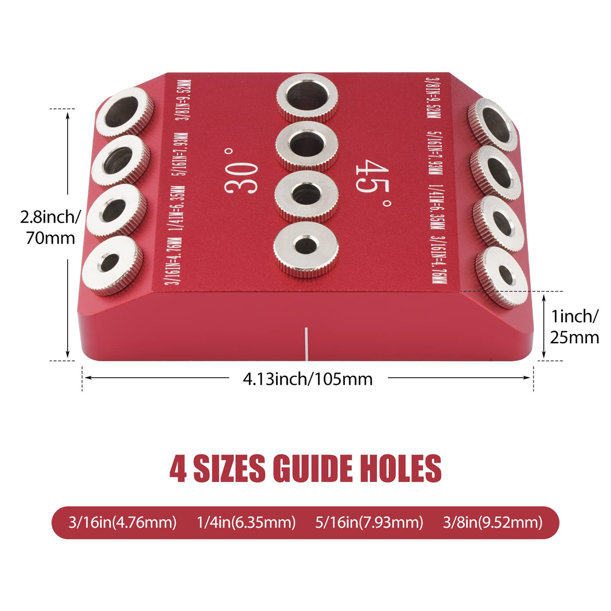 304590DegreeAngleDrillGuideJigforCableRailingLagScrewKitWoodPostDrillingDegreeAngleandStraightHoles-1993869-3