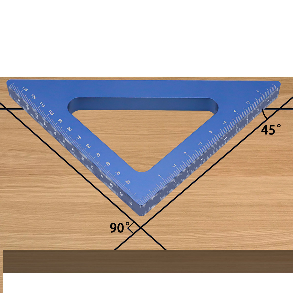 45DegreeAluminumAlloyAngleRulerImperialAndMetricTriangleRulerforCarpenterWorkshopWoodworkingSquareMe-1999198-10