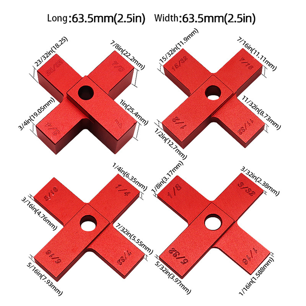 4PCSWoodworkingCrossHeightGaugeSetofMeasurementModulesTools-1994446-2