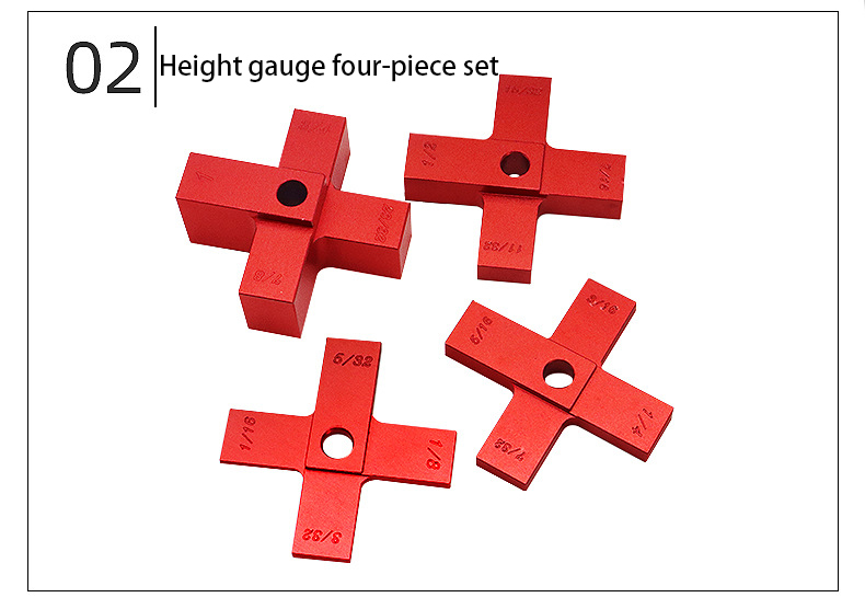 4PCSWoodworkingCrossHeightGaugeSetofMeasurementModulesTools-1994446-6