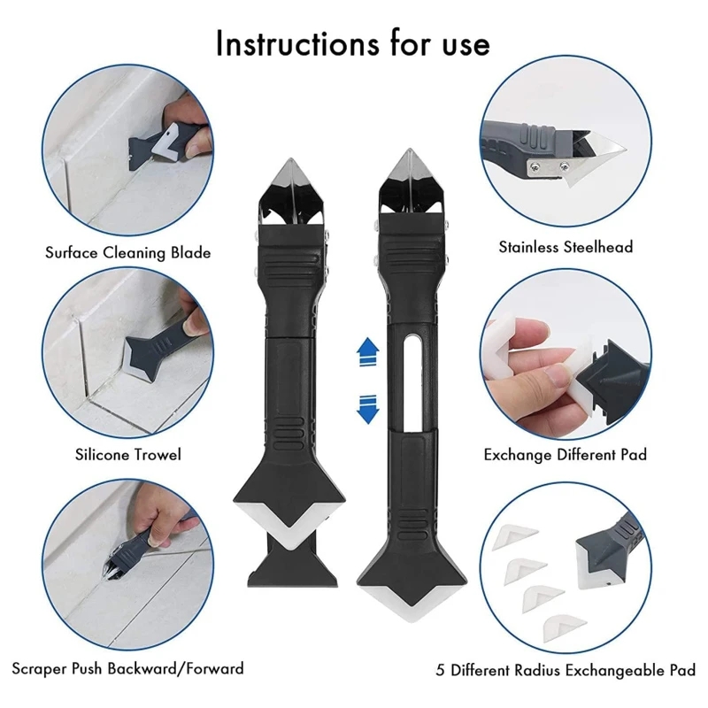 5In1SiliconeScraperCaulkToolsGlassGlueAngleScraperStainlessSteelheadFinisherSealantScraperRemoveScra-1984608-3