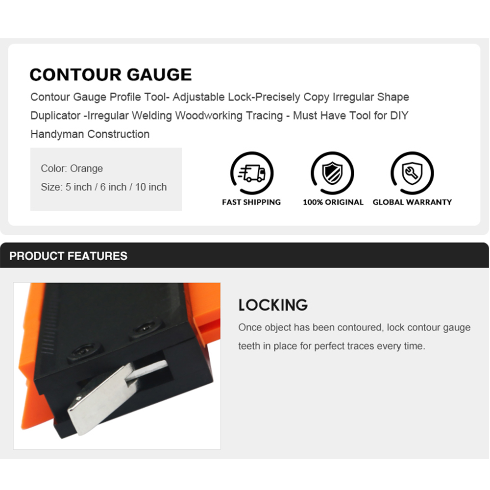 5Inch10InchContourProfileGaugeLaminateEdgeShapingGaugeWoodMeasureRulerDuplicator-1988431-8
