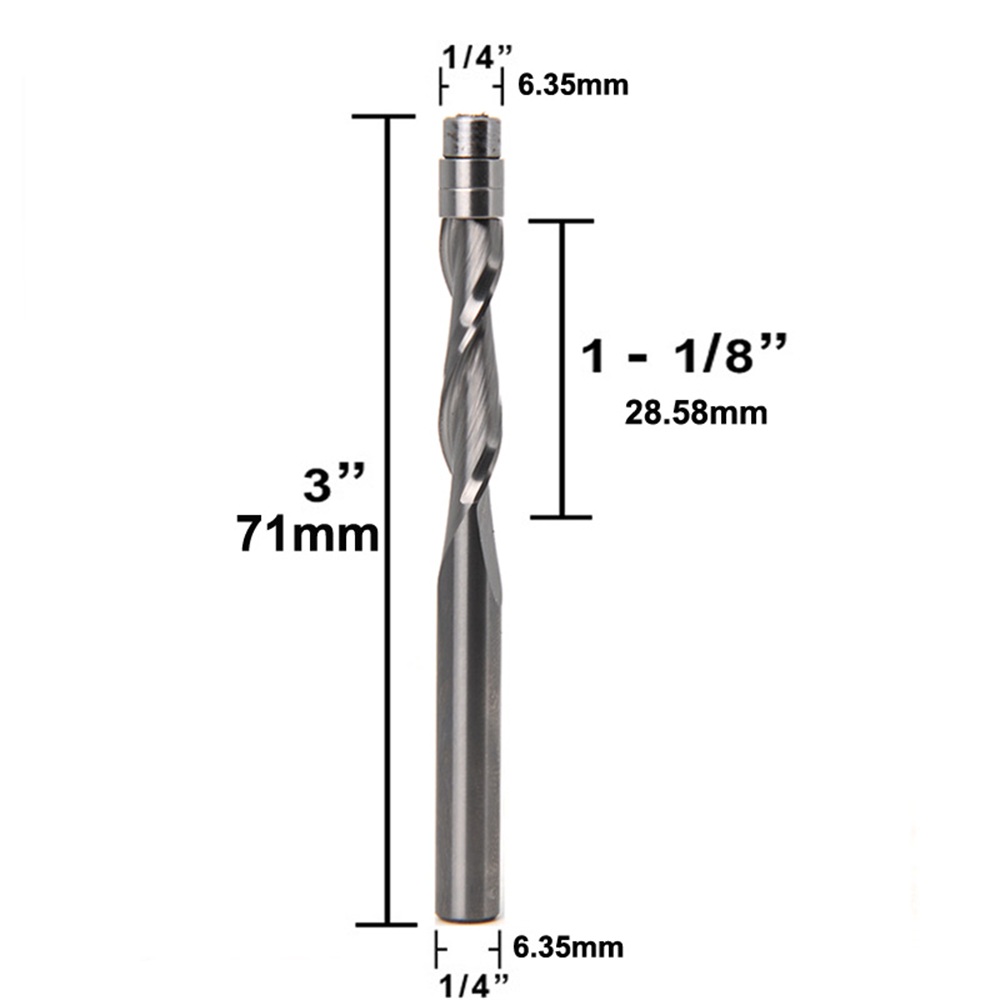 6mm14InchShankMillingCutterSolidCarbide-TippedCutterEndMillCNCRouterBitWoodworkingTool-1999799-1