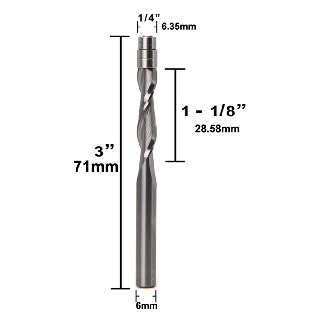 6mm14InchShankMillingCutterSolidCarbide-TippedCutterEndMillCNCRouterBitWoodworkingTool-1999799-2