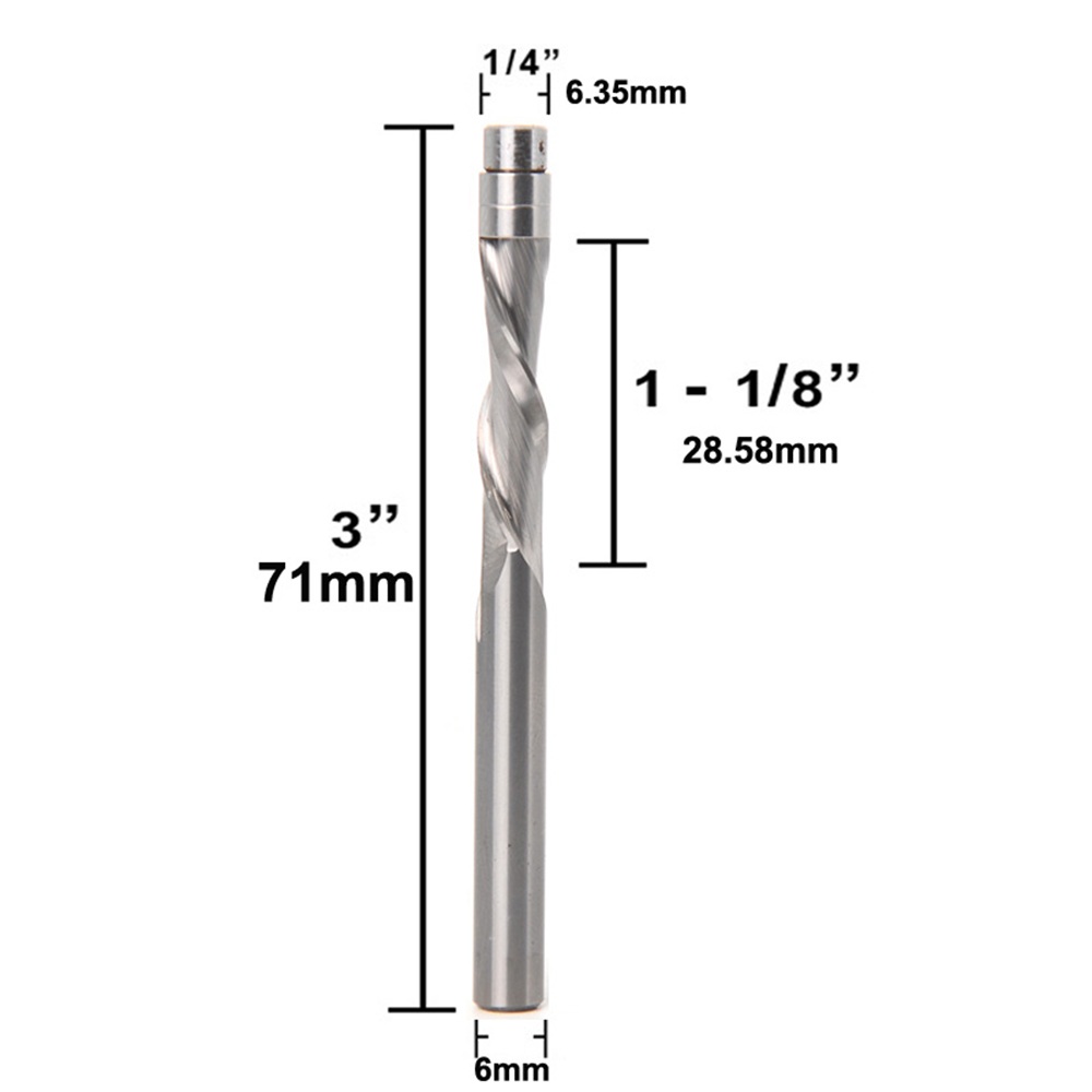 6mm14InchShankMillingCutterSolidCarbide-TippedCutterEndMillCNCRouterBitWoodworkingTool-1999799-4