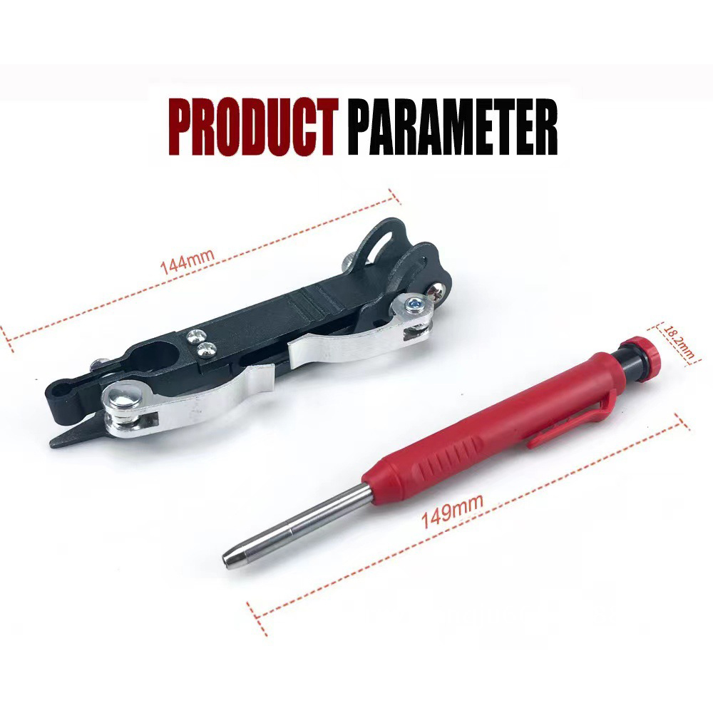 AluminiumAlloyMeasuringAntiFormMulti-functionAdjustableProfileScribingRulerContourGaugeDIYWoodworkin-1985898-5