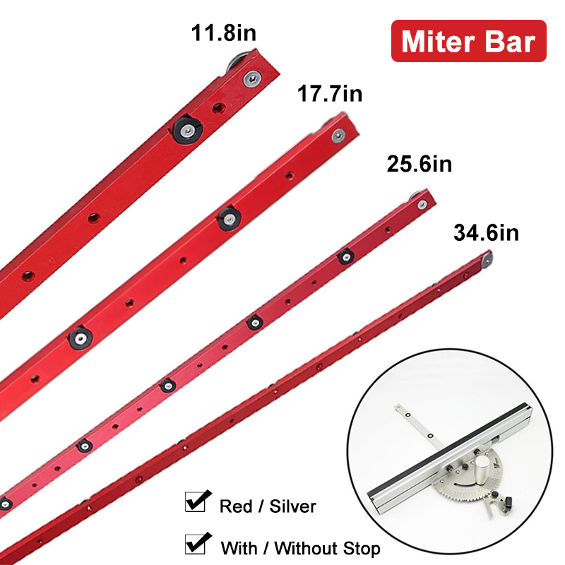 AluminumAlloyMiterBarSlidingBarTableSawMiterTrackWoodworkingTool-1779605-2