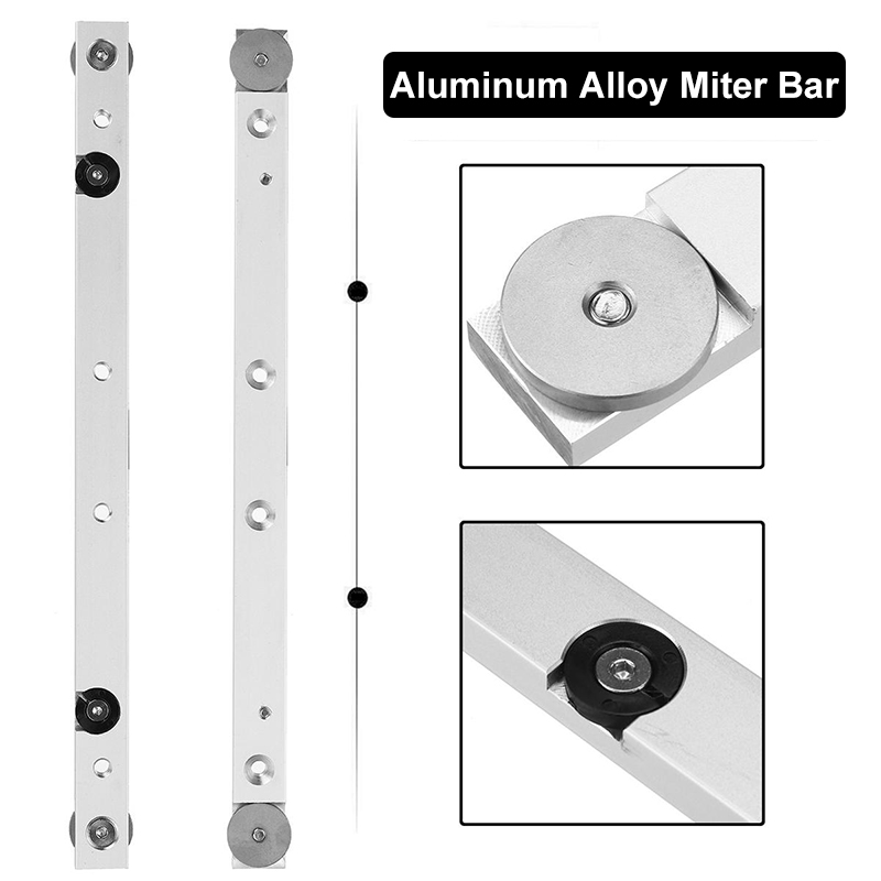 AluminumAlloyMiterBarSlidingBarTableSawMiterTrackWoodworkingTool-1779605-3