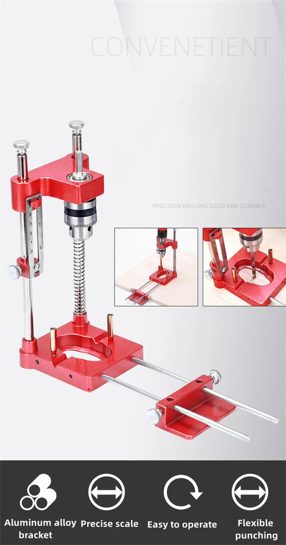 AluminumAlloyWoodworkingDrillLocatorPocketHoleJigDrillGuideAdjustablePunchLocatorforDIYBenchFurnitur-2003197-12