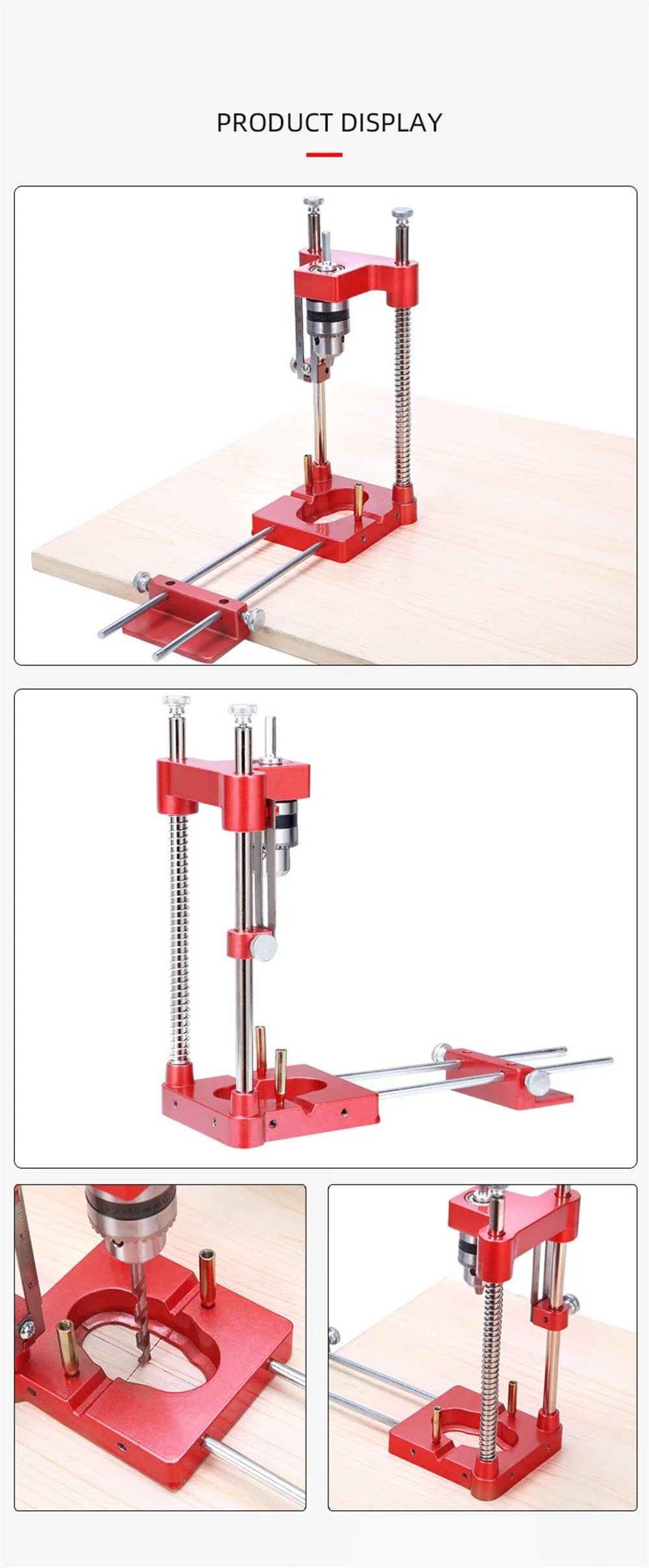 AluminumAlloyWoodworkingDrillLocatorPocketHoleJigDrillGuideAdjustablePunchLocatorforDIYBenchFurnitur-2003197-14