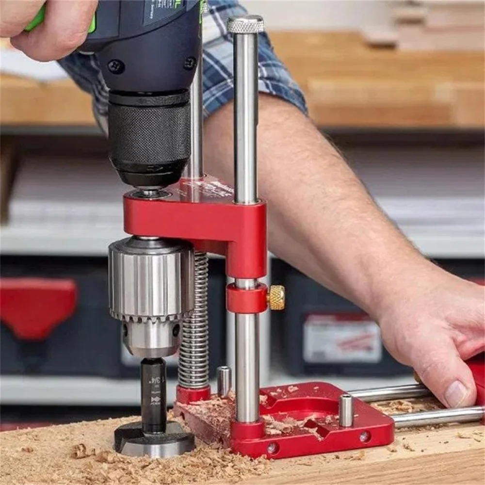 AluminumAlloyWoodworkingDrillLocatorPocketHoleJigDrillGuideAdjustablePunchLocatorforDIYBenchFurnitur-2003197-9