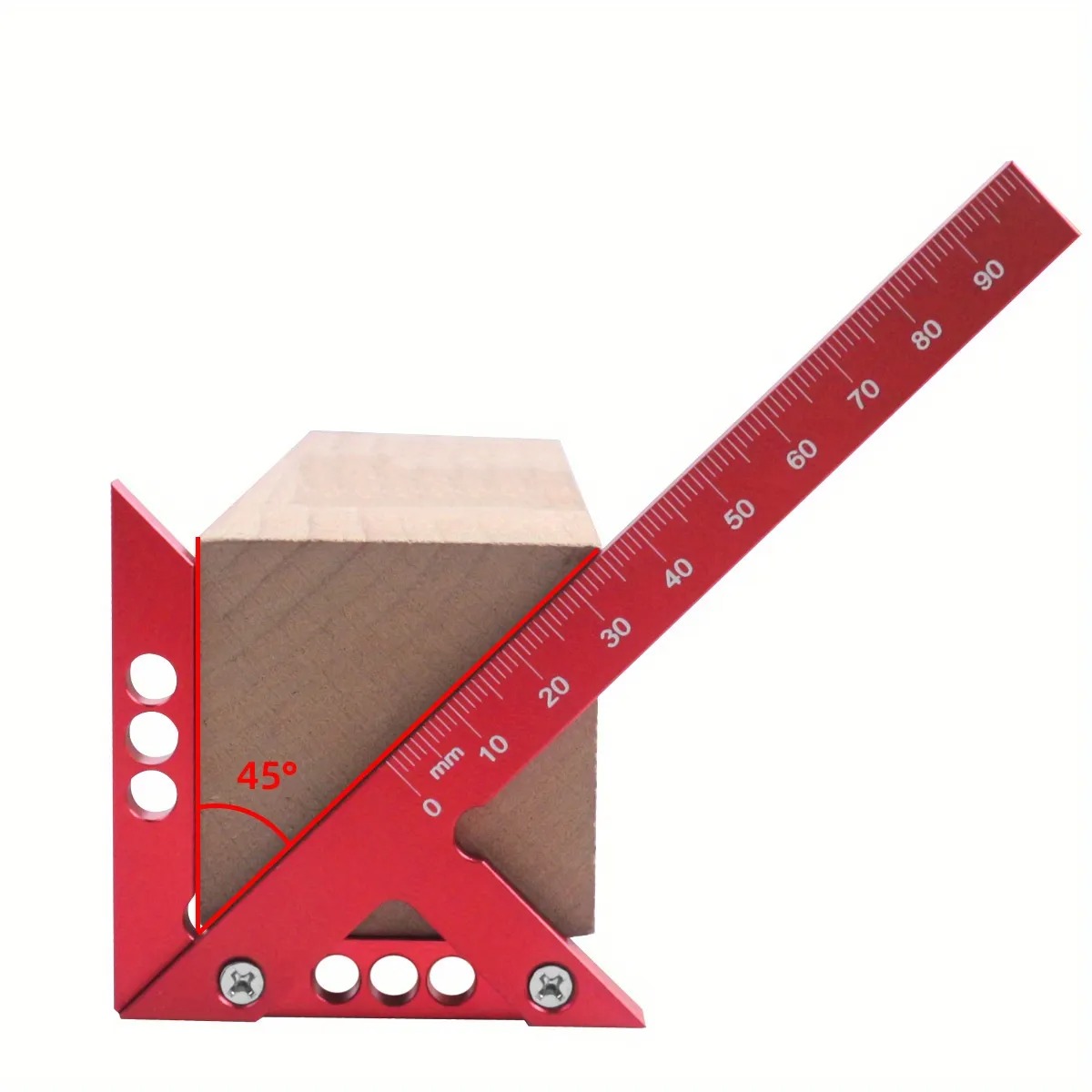 AluminumCenterFinderWoodworkingSquare4590DegreeMetricImperialRightAngleLineGaugeDurableScribeCarpent-2000636-7