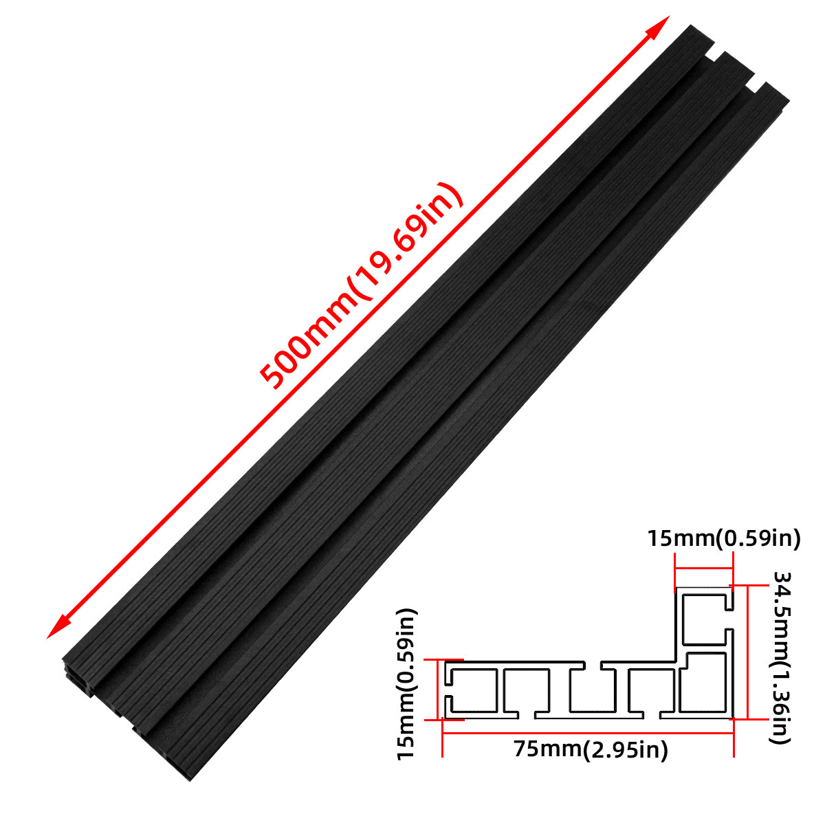 AluminumMultiT-TrackFenceWoodworkingMiterTrackFenceDIYTSlotBandsawJigMiterTrackSlidingBracketMiterGa-1994735-11