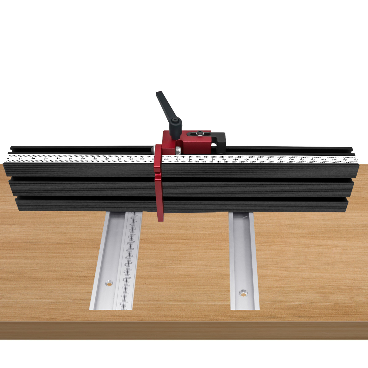 AluminumMultiT-TrackFenceWoodworkingMiterTrackFenceDIYTSlotBandsawJigMiterTrackSlidingBracketMiterGa-1994735-4