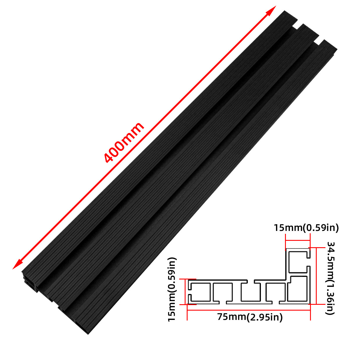 AluminumMultiT-TrackFenceWoodworkingMiterTrackFenceDIYTSlotBandsawJigMiterTrackSlidingBracketMiterGa-1994735-10