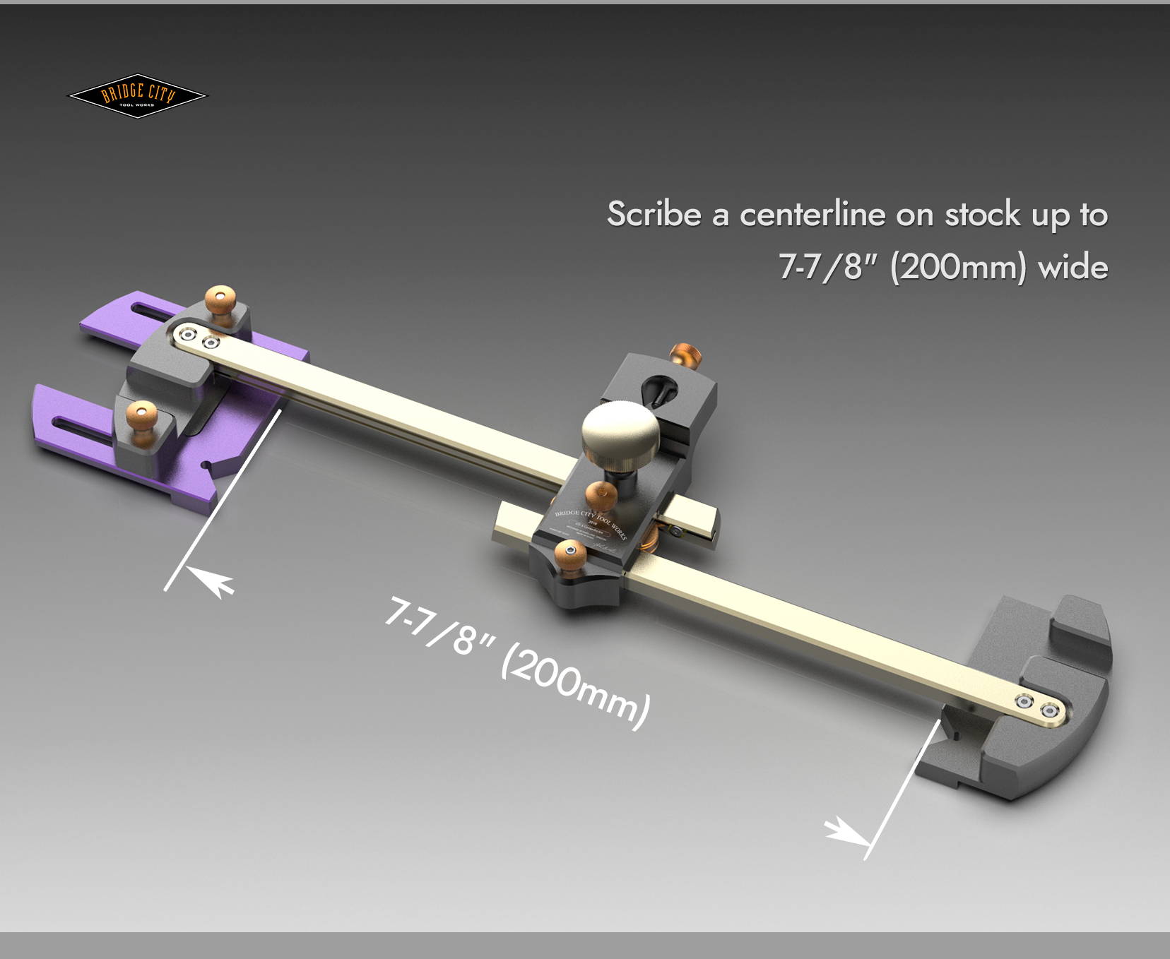 BRIDGECITYTOOLWORKSCS-3CenterScribeLocatorCenterFinderbuilt-inMortiseorTenonAttachmentPrecisionMarki-2006696-5
