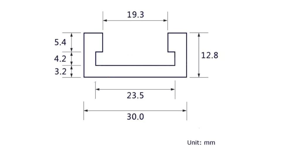 Blue100-1200mmT-slotT-trackMiterTrackJigFixtureSlot30x128mmForTableSawRouterTableWoodworkingTool-1470511-8