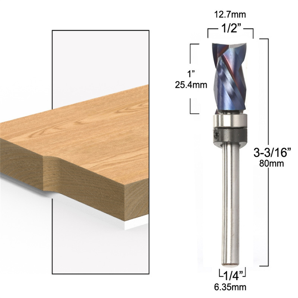BlueNanoCoatedHigh-EndMillingCutterHardAlloyExtendedShaftVersatileWoodworkingToolSuperiorPrecisionDu-1995429-1