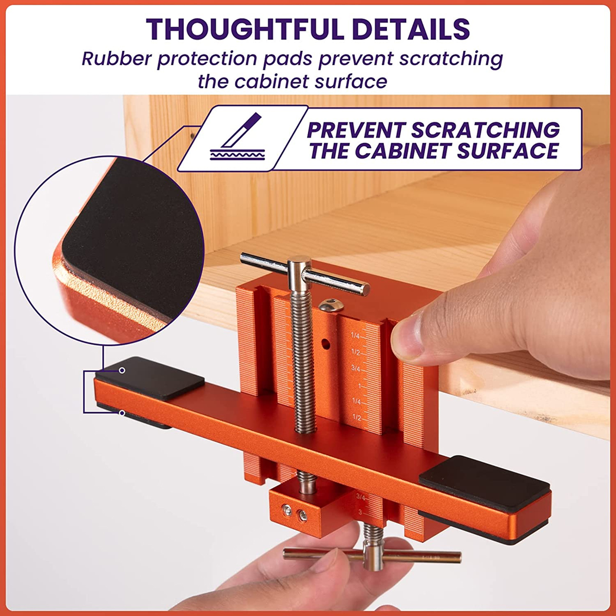 CabinetDoorMountingJigSupportArmandClampIntegratedAluminumAlloyBodyHeavyDutyToolforCabinetswithFaceF-1987826-4