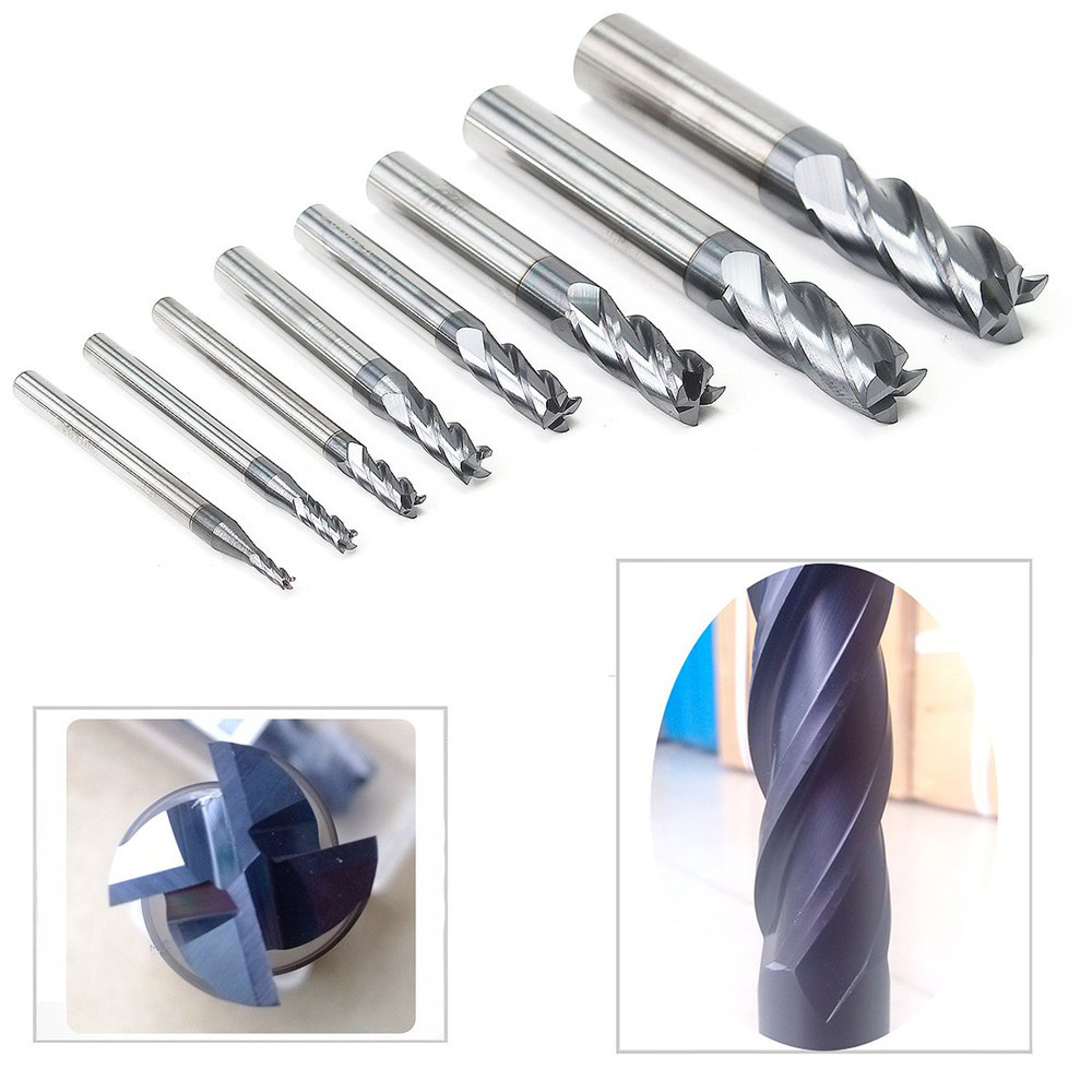 CarbideEndMillSetTungstenSteel8PCS2-12mm4FlutesCNCMillingCutterHighWearResistanceHigh-SpeedCutting-1999808-1