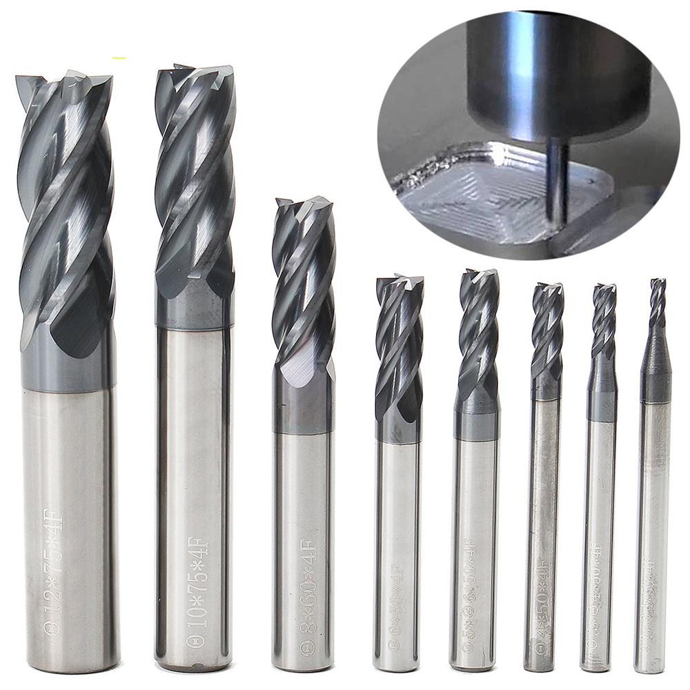 CarbideEndMillSetTungstenSteel8PCS2-12mm4FlutesCNCMillingCutterHighWearResistanceHigh-SpeedCutting-1999808-2
