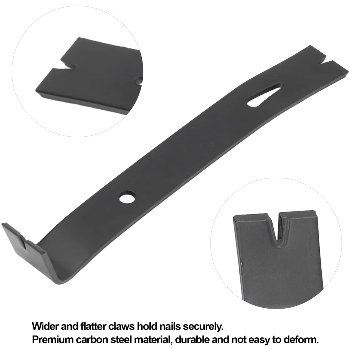 CarbonSteelPryBarClawIntegratedNailPullerCrowfootWreckingToolBlackforWoodworkingandHouseholdRepairan-2004566-1