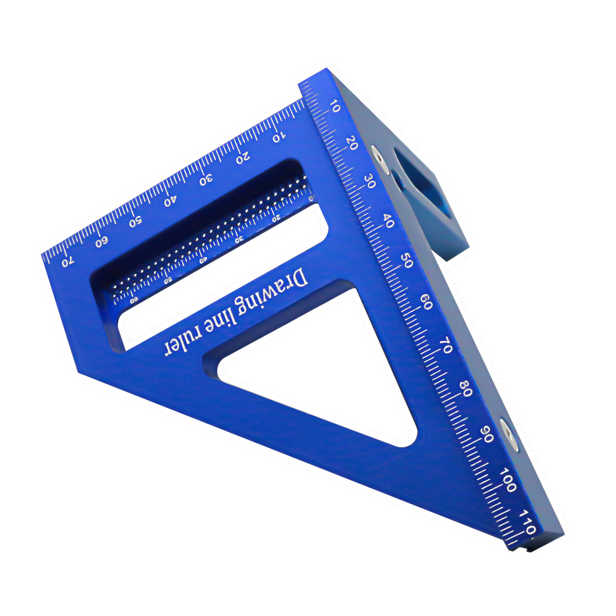 CarpenterSquareAluminumMiterTriangleHoleRulerWoodworkingSquareProtractor3DMultiAngle4590DegreeLayout-1993061-5