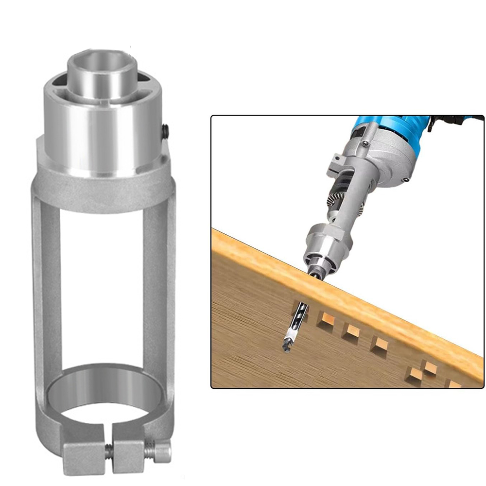 CastAluminumSquareHoleDrillBitAdapterforHandElectricDrillsEasyInstallationDurableWoodworkingToolwith-2010498-2