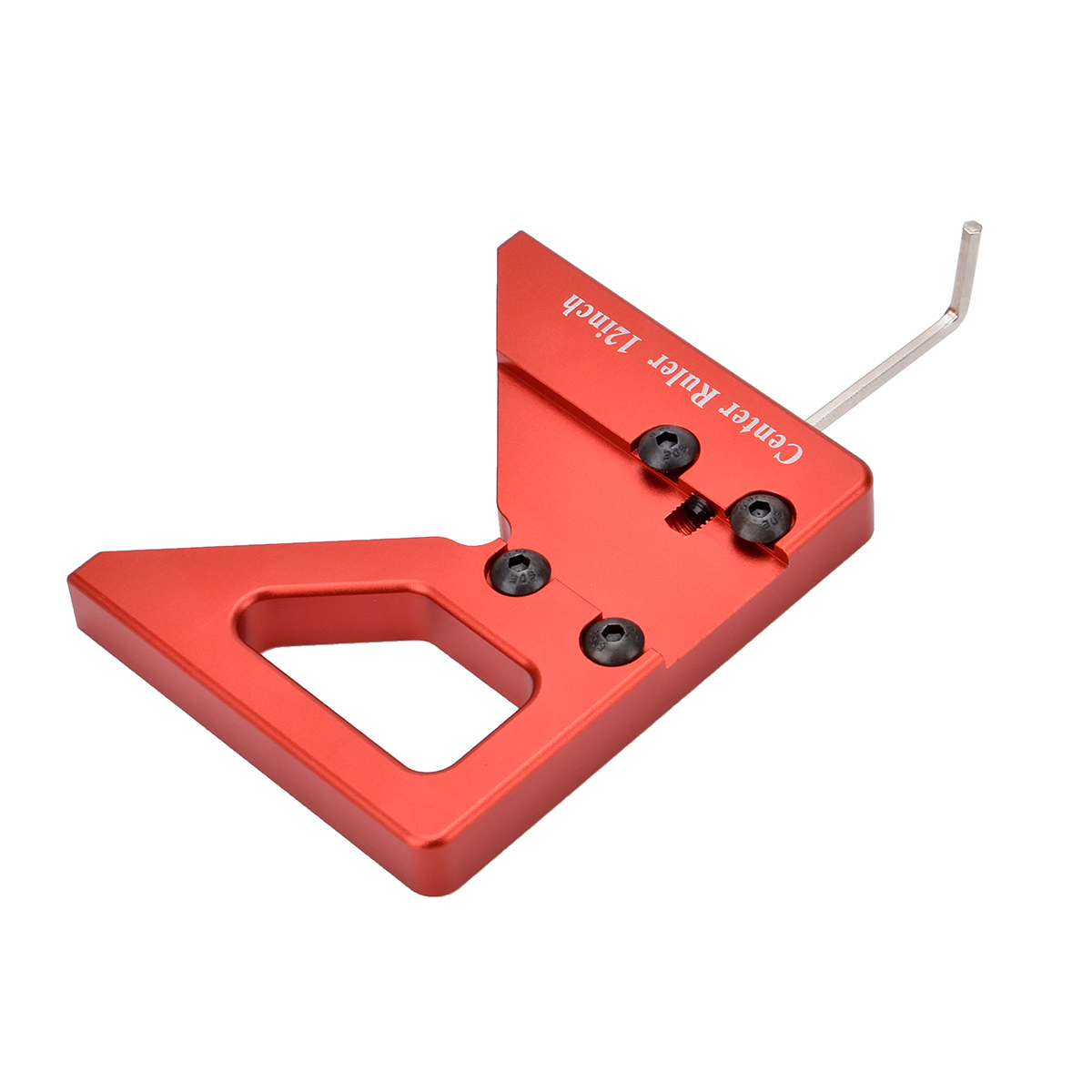CenterFinderPrecisionCenterMarker45DegreeMeasuringRulerPrecisionV-shapedRulerAnodizedSurfaceDurableP-1999456-5