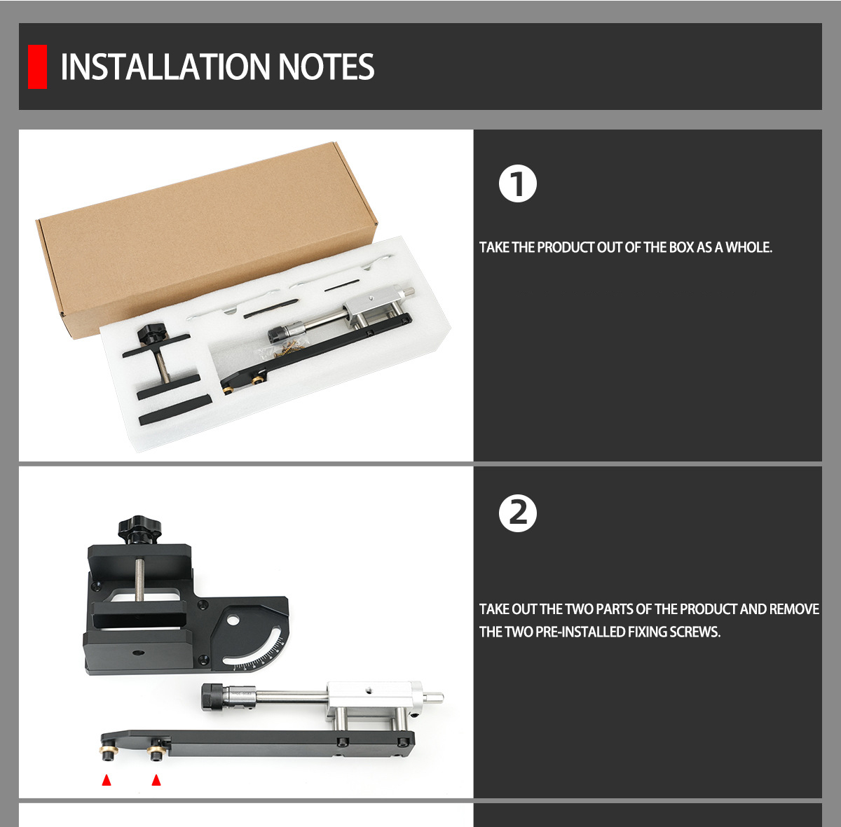 CircleRodAngleHolePunchwithAdjustable30-70mmClampand0-60DegreePunchAngleLightweightHighPrecisionEdur-2010240-3