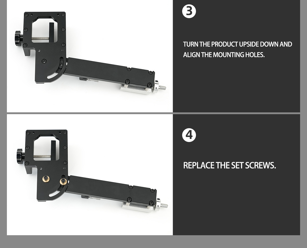 CircleRodAngleHolePunchwithAdjustable30-70mmClampand0-60DegreePunchAngleLightweightHighPrecisionEdur-2010240-4