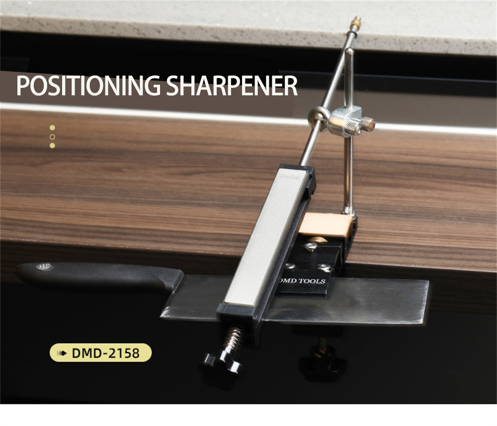 DMDAdjustableAngleKnifeSharpenerSharpeningSystemDiamondWhetstonesforKitchenKnifeandScissorsAluminium-2004648-1