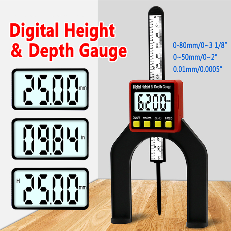 DigitalDepthGaugeLCDHeightGaugesCalipersWithMagneticFeetForRouterTablesWoodworkingMeasuringTools-1978823-1