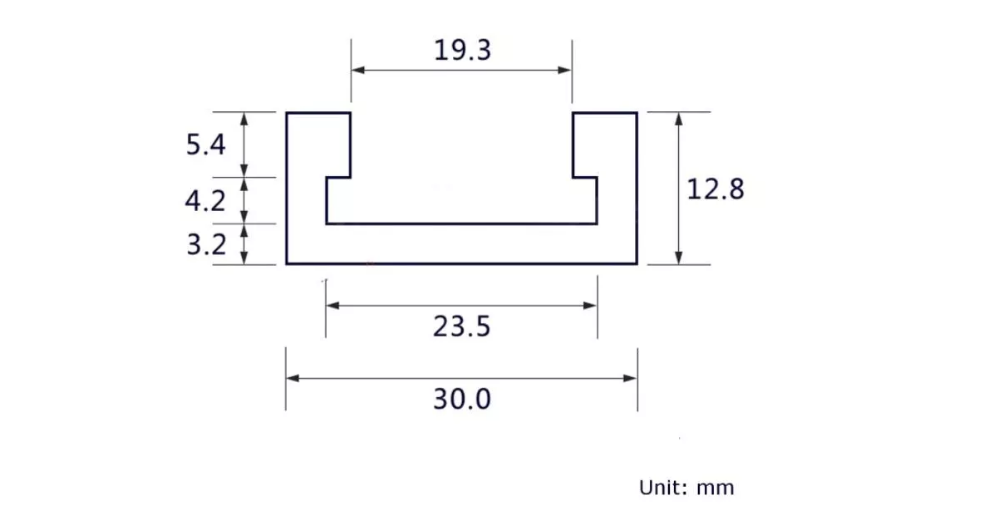 Drillpro100-1200mmT-slotT-trackMiterTrackJigFixtureSlot30x128mmForTableSawRouterTableWoodworkingTool-1696123-9