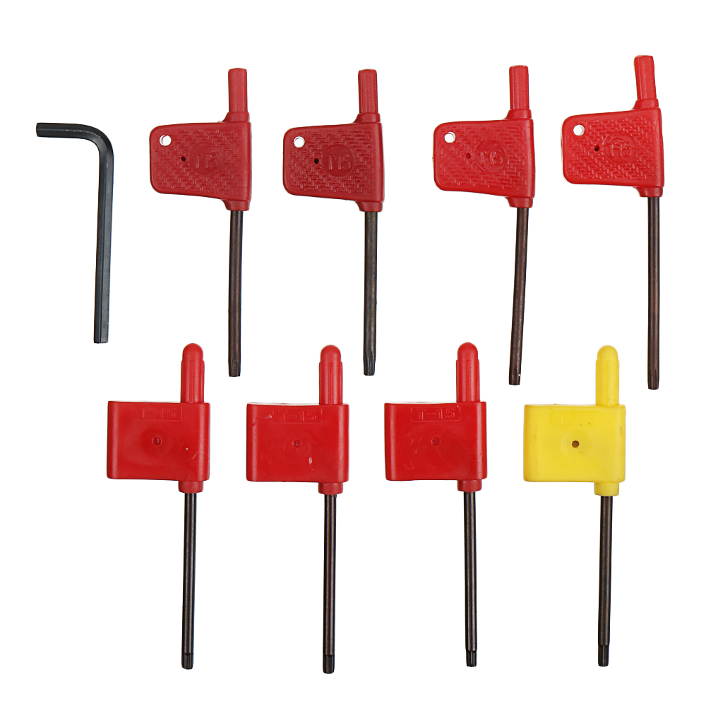 Drillpro9pcs16mmShankLatheBoringBarTurningToolHolderSetwithCarbideInserts-1763620-3