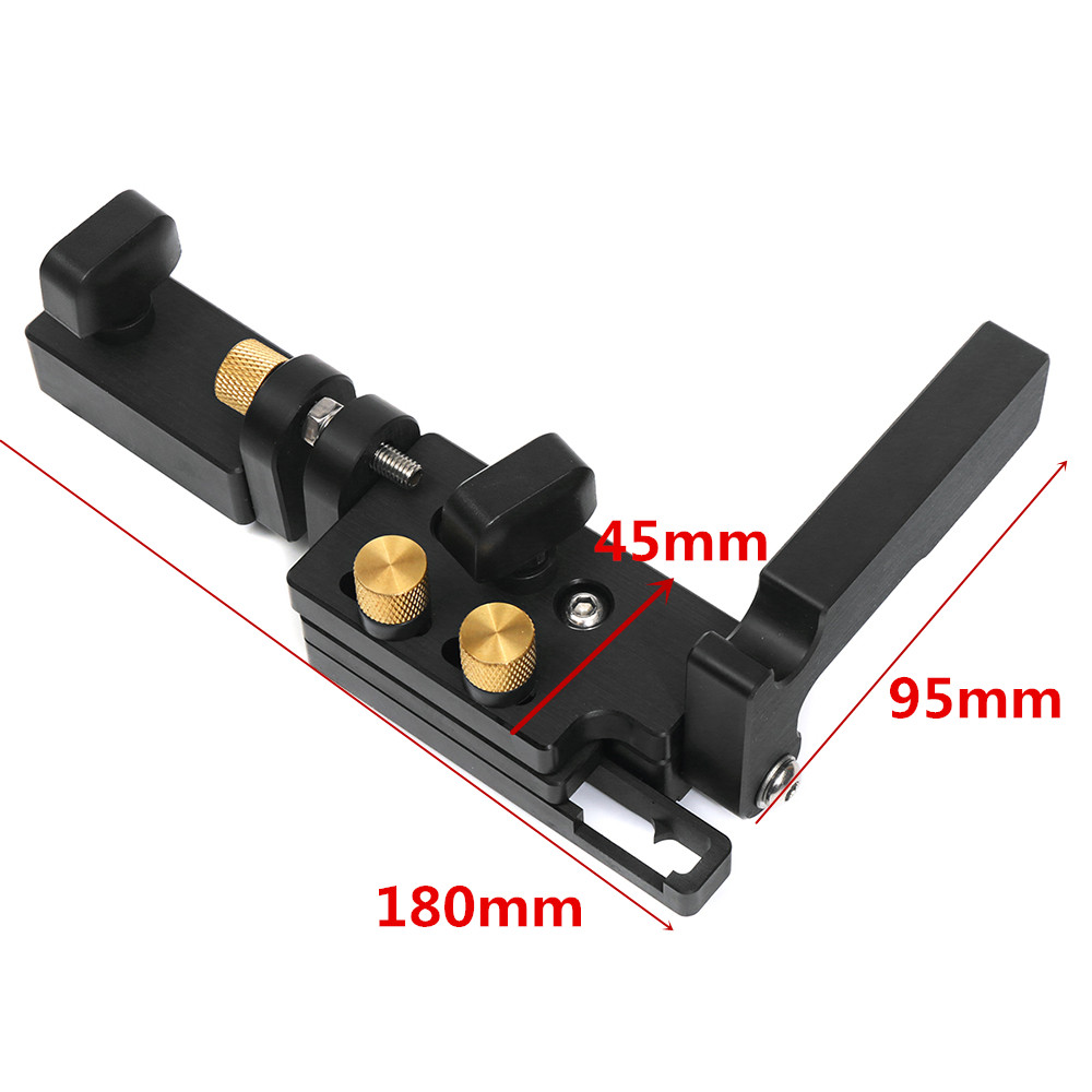 DrillproWoodworkingToolFlipStopWithMicro-AdjustableSettingsT-TrackStopForMiterGaugeFence-1400433-3