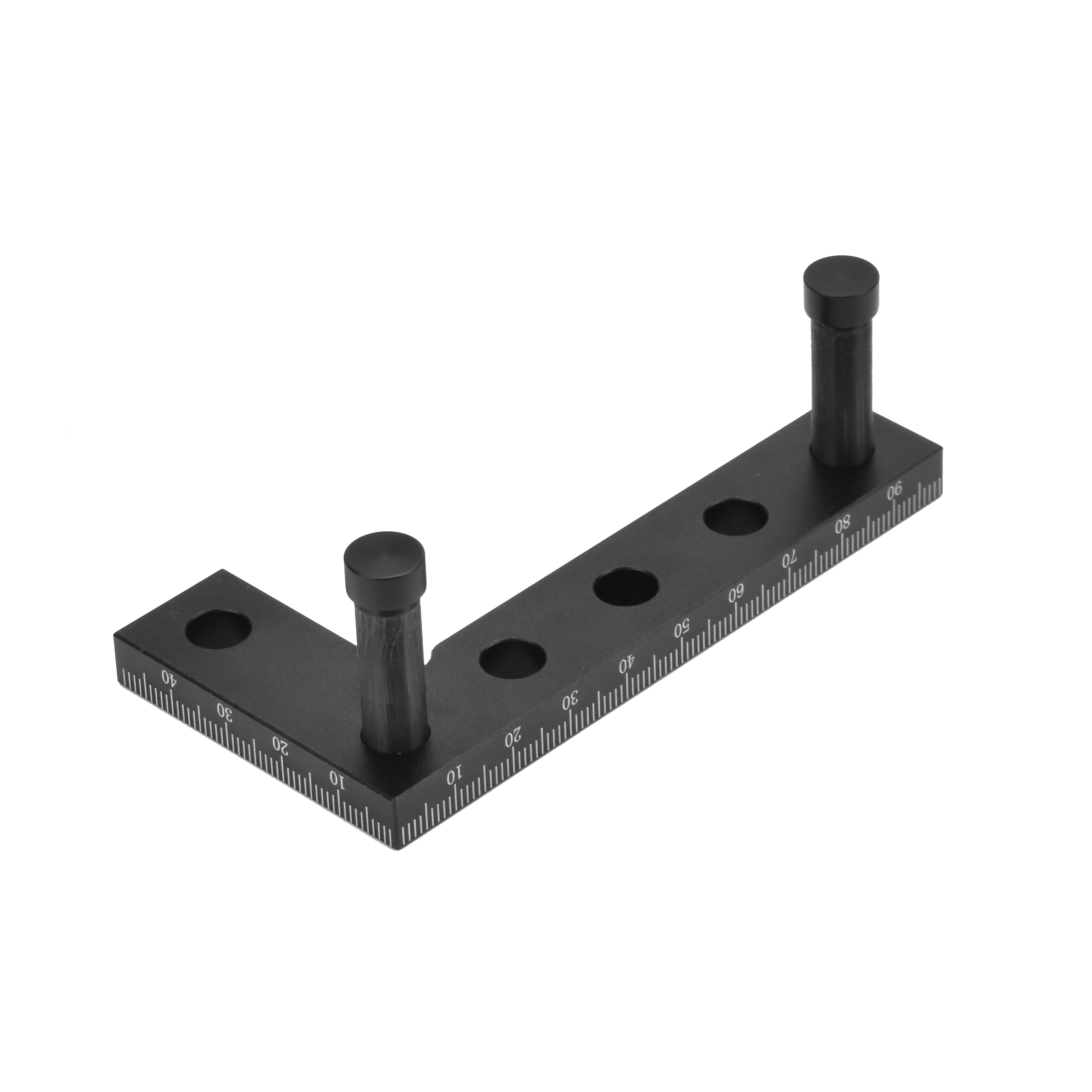 DurableAluminumAlloySquareRulerPOMWoodworkingHeightRulerwith90DegreeAngleMetricImperialScaleLineScri-2002315-10