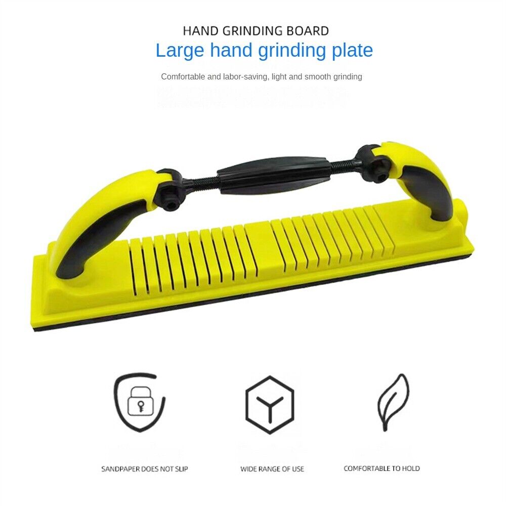 DurableDustExtractionHandSandingFileBlock70400mmLongboardwithHookandLoopforPolishingSandingIdealforW-2003157-5